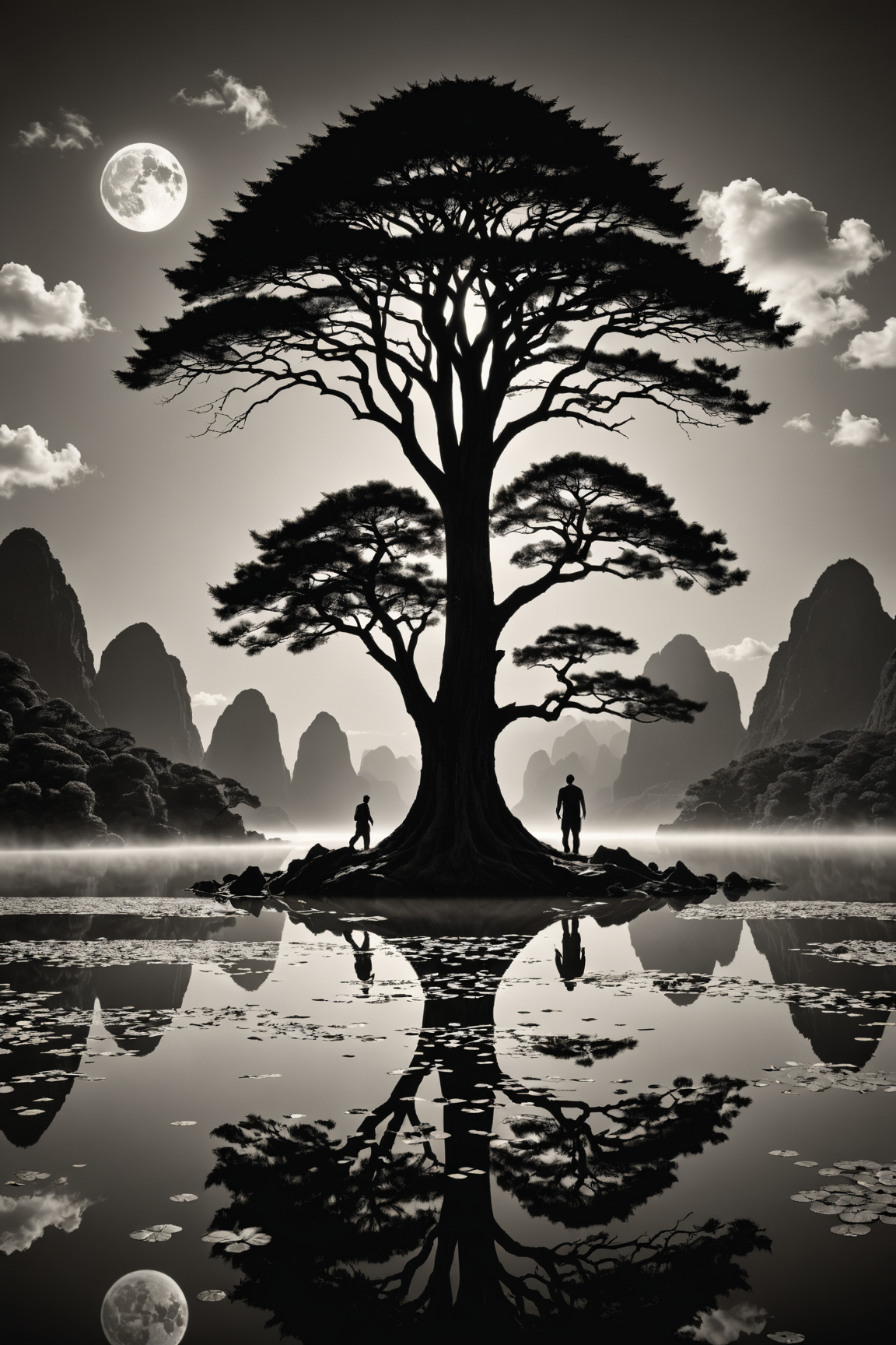 by  Jerry Uelsmann  and  F. Scott Hess in the style of  Don Hong-oai , photo  <lora:more_art:0.25><lora:clothing_slider:1.00><lora:huge_anime_eyes:0.85><lora:attractive:0.75><lora:great_lighting:1.00><lora:aesthetic:0.85><lora:photorealistic_portrait:0.85><lora:RMSDXL_Enhance:0.45><lora:RMSDXL_Creative:0.35><lora:RMSDXL_Photo:0.45><lora:RMSDXL_Darkness_Cinema:0.50><lora:XDetail_heavy:0.45><lora:perfect_eyes:0.15><lora:perfect_hands:0.15><lora:midjourney:-0.15><lora:looking_at_viewer:0.75>