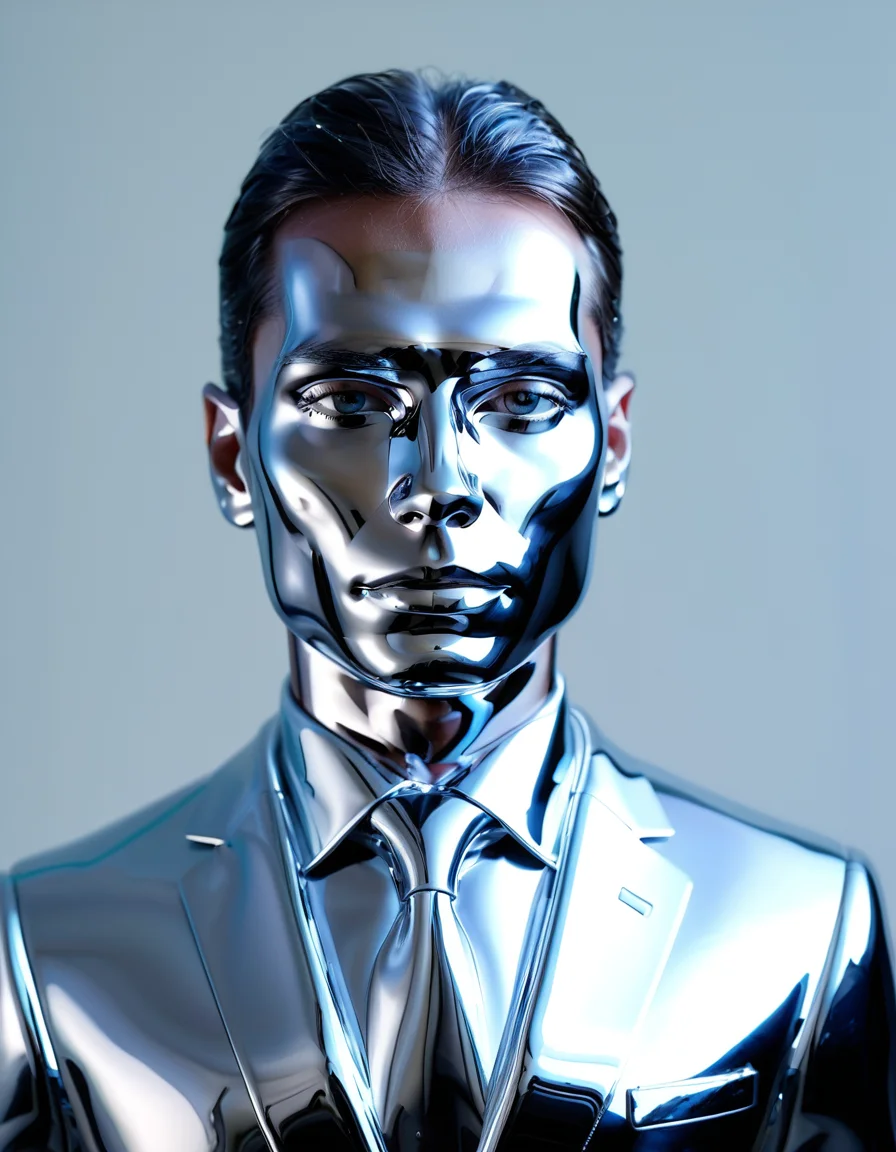 chromelora, 1man, portrait, chrome skin, chromelora, 1man, portrait, chrome skin, highly detailed, dramatic light, sharp focus, mystical, cinematic, fine detail, clear, color, intricate, innocent, inspired, expressive, symmetry, perfect, crisp, extremely aesthetic, very inspirational, colorful, deep colors, ambient background, professional, best, creative, winning, beautiful, epic, stunning, full