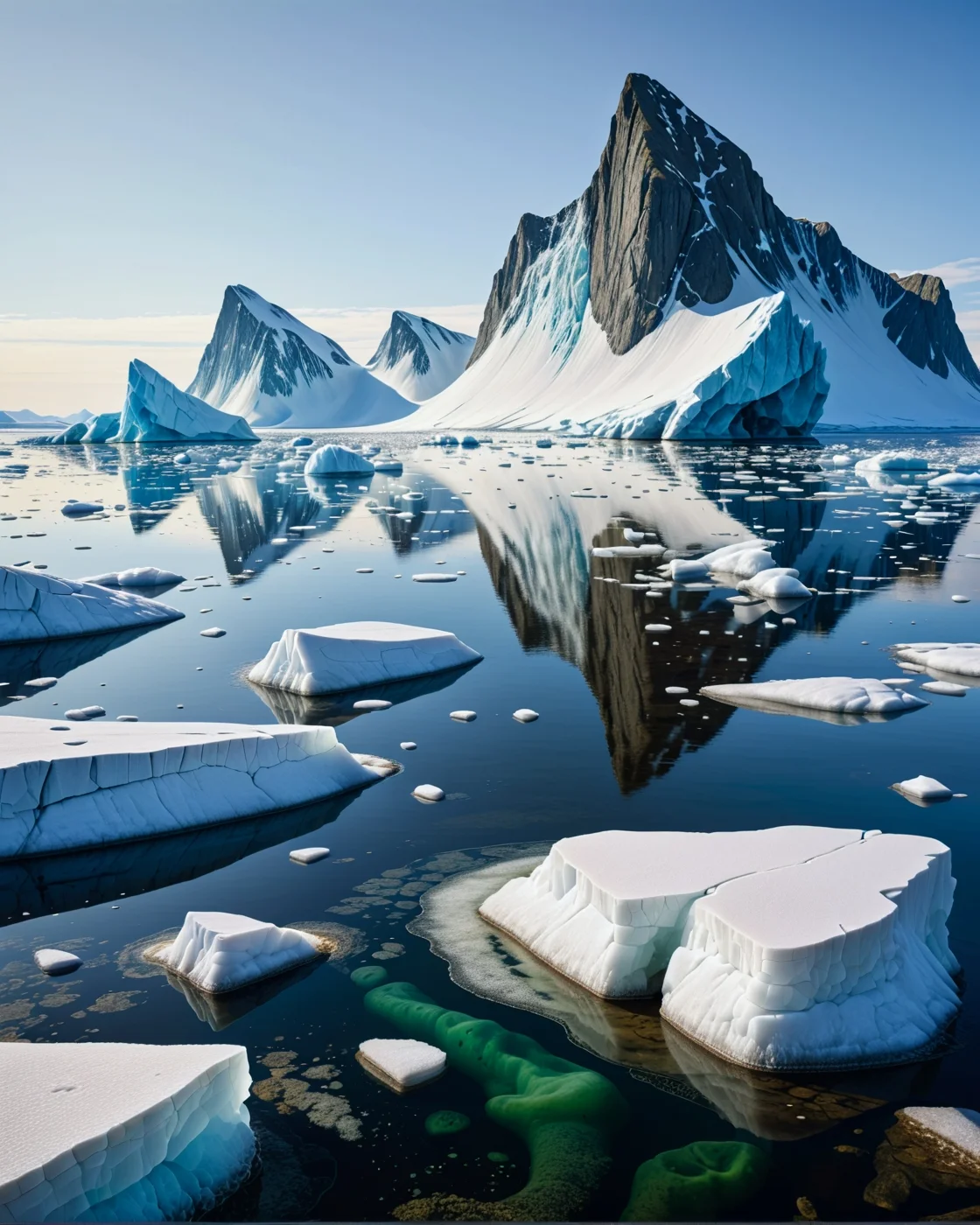 Creator Landscape, 
(style ofWilliam Bradford (Arctic seascapes)), 
 Sargasso seaweed drift region, salt crystal formations, 
<lora:extremely_detailed:0.8> extremely detailed,
<lora:add-detail-xl:0.3>,
<lora:dreamshaperXL10_lora:0.3>
detailxl,
advntr,