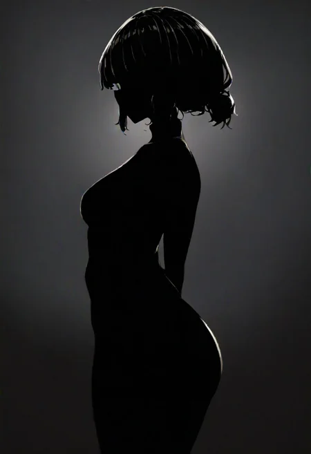 1girl, silhouette, 
masterpiece, best quality, very aesthetic, absurdres, cowboy_shot,