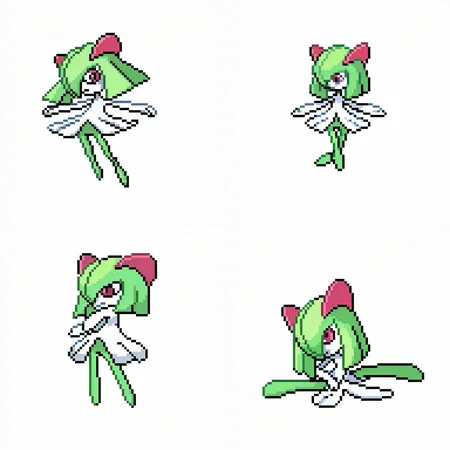 Kirlia, 
<lora:pkspif_nb_v1-2:1>