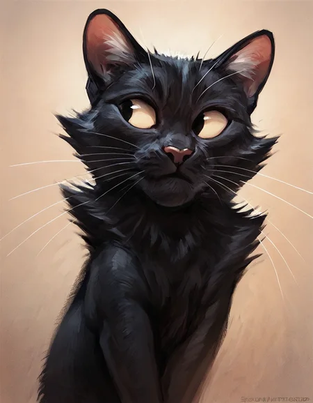 souce_furry, 
cat, feline, black, dark, black fur, 
 <lora:Better_Kenket:0.8>, score_9, score_8_up, score_7_up, score_6_up, score_5_up,