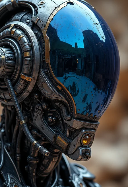 A masterpiece of sci-fi style created by the collaboration of Friedrich Stuhl and Yoshiaki Kawajiri. HD32K, hyperdetailed, best quality, midjourneyv6.1.