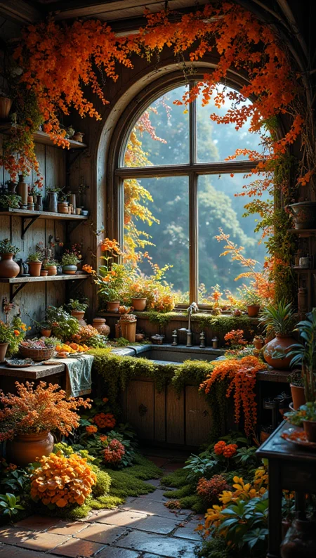 masterpiece, 4k, 8k, sharp, a photography of a cozy vintage kitchen full of a vegetation with moss made of opal like product visualization, it has very intricate details that are orange embedded in the skin, the light is cinematic and like a studio lighting. the vegetation with moss is on a background opalescence.
detailmaximizer, Midjourney_Whisper <lora:[Flux1]_aidmaPsychadelicChaosWorld-FLUX-v0.1:0.3> <lora:[Flux1]_aidmaImageUpgrader-FLUX-V0.1:0.1> <lora:[Flux1]_midjourney_whisper_flux_lora_v01:0.6> <lora:[Flux1]_Painted_World_Flux:1>