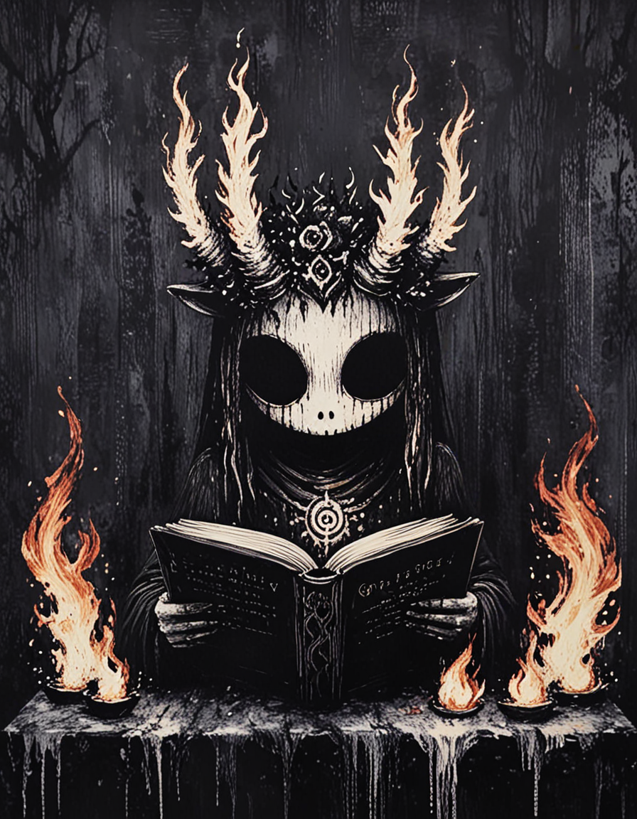 deity of fire reading a book   <lora:novuschroma64 style:1.25> novuschroma64 style  <lora:sdxl_lightning_8step_lora:1>