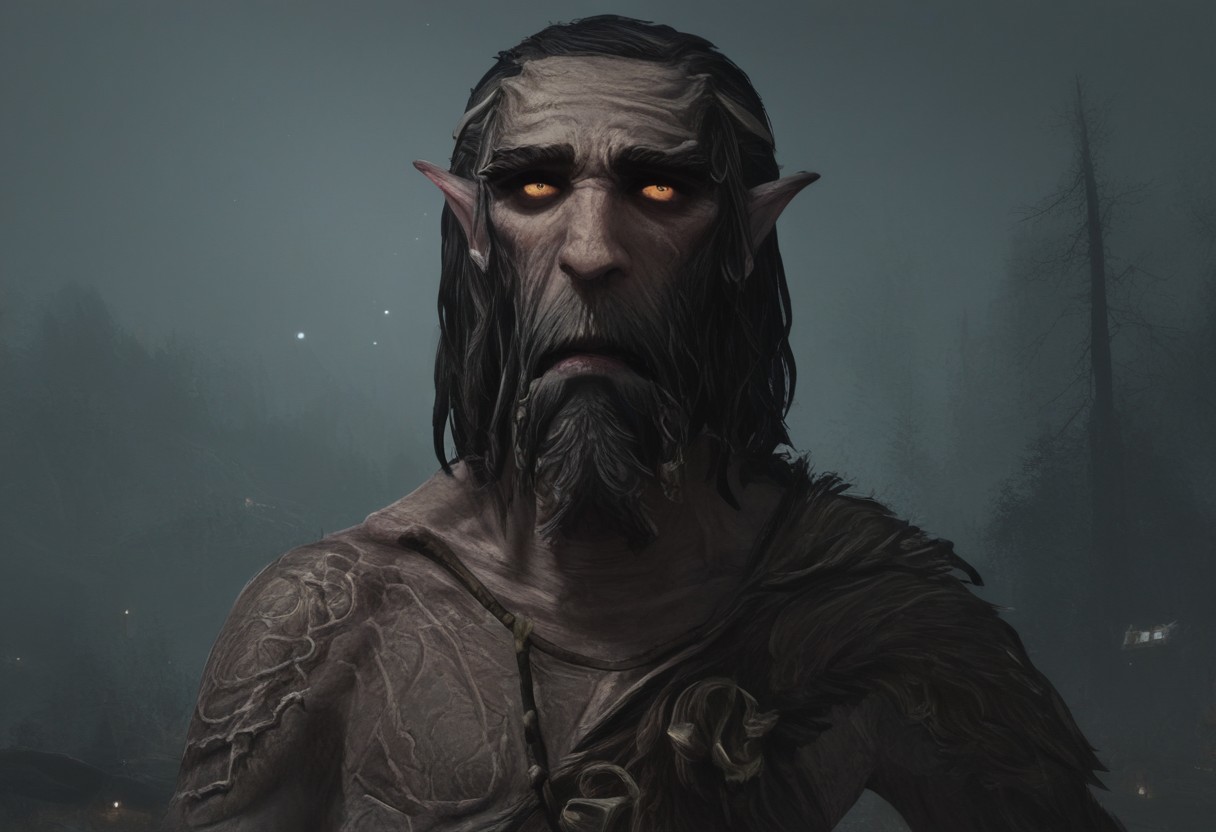 score_9, score_8_up, score_7_up, concept art, digital art, realistic, BREAK, 1men portrait, dramatic lights ((Giant. Skyrimgiant. Giantskyrim.))