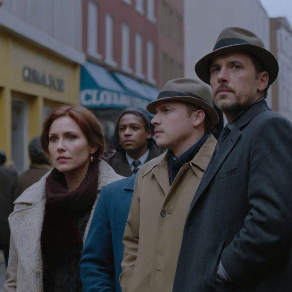 cinematic film still of  <lora:Cinematic Film Stock Footage Style:1.1>
a crowd of people walking down a street
 Cinematic Film Stock Footage Style, shallow depth of field, vignette, highly detailed, high budget, bokeh, cinemascope, moody, epic, gorgeous, film grain, grainy