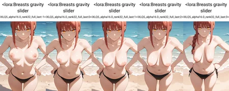 Breasts gravity slider Pony/IllustriousXL
