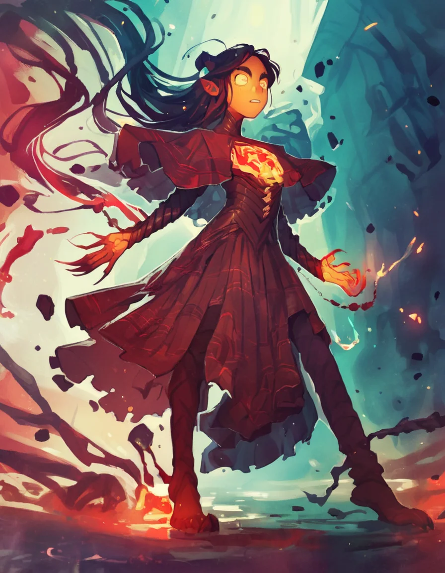 score_9, score_8_up, score_7_up, score_6_up, score_5_up, score_4_up, source_anime, AvaIreAlt, demon girl, glowing