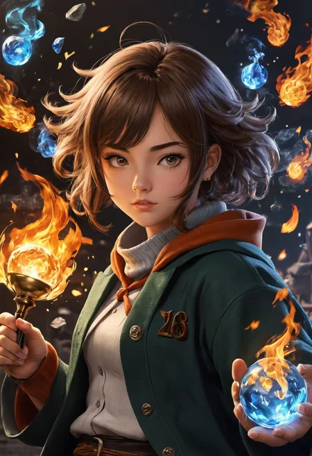 What if the Master of Elements was an rowdy 18 year old girl