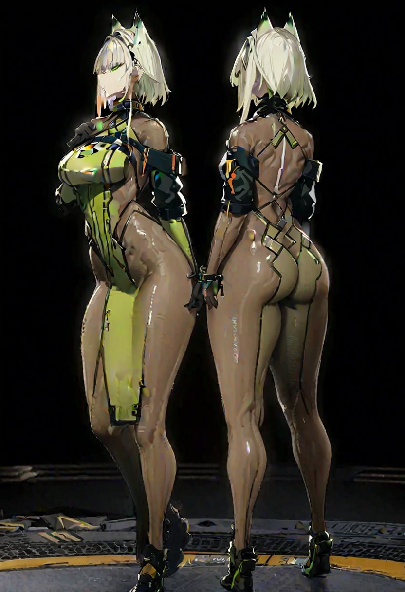 kal'tsit \(arknights\), 
skinbodysuit, bodysuit. backless dress, 
masterpiece, best quality, very aesthetic, absurdres, 1milf, 1adult, solo,