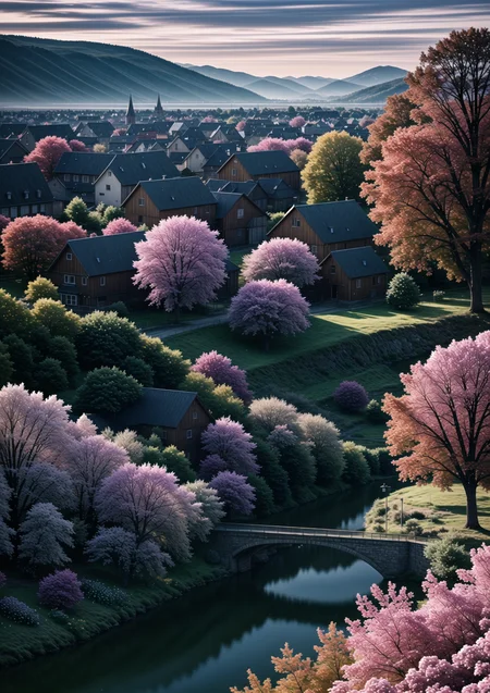 professional scenery art, panorama of the town, small village, midnight, spring, 
<lora:PAseer-SD15-LCM Quick:0.8>, <lora:add_detail:0.3>, <lora:detail_slider_v4:0.5>, <lora:Citadel Spices:0.3>