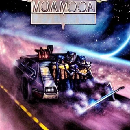 delorean, ( ( warhammer-40k-drawing-style ) )