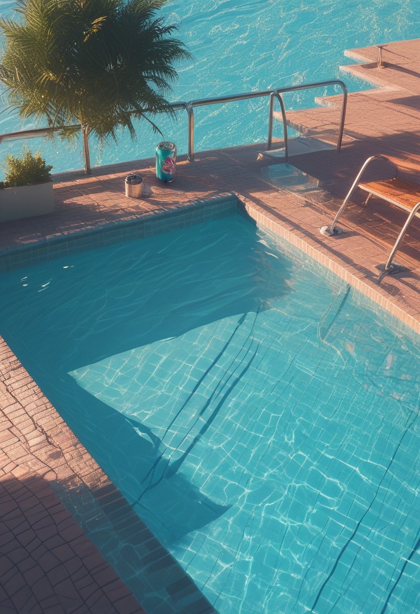 end_synth_tn100, no humans, pool, water, shadow, scenery, can, synthwave, vaporwave, gradient overlay, neon aesthetic, retrowave, punkwave, cyberpunk, score_9, score_8_up, score_7_up, score_6_up, score_5_up, score_4_up,