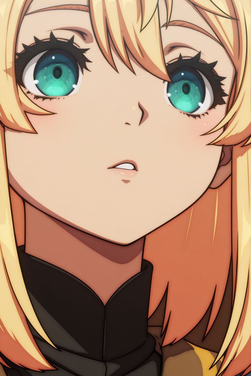 anime style, anime coloring,  Bridget, otoko no ko, Gently tugging at a collar or neckline <lora:Guilty_Gear_Strive_-_Dual_Rulers_-_Bridget_-_illustrious:0.8>