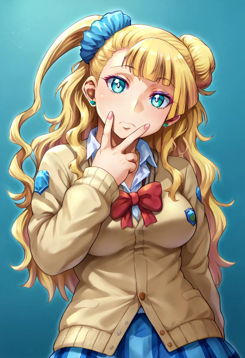 (zPDXL3),
(zPDXLxxx),
gesture,
cunnilingus gesture,
source_anime,
1girl,
solo,
galkoxl,
oshiete!_galko-chan,
galko,
long hair,
asymmetrical hair,
blonde hair,
blue eyes,
hair bun,
scrunchie,
single side bun,
jewelry,
earrings,
school uniform,
skirt,
cardigan,
karge breasts,