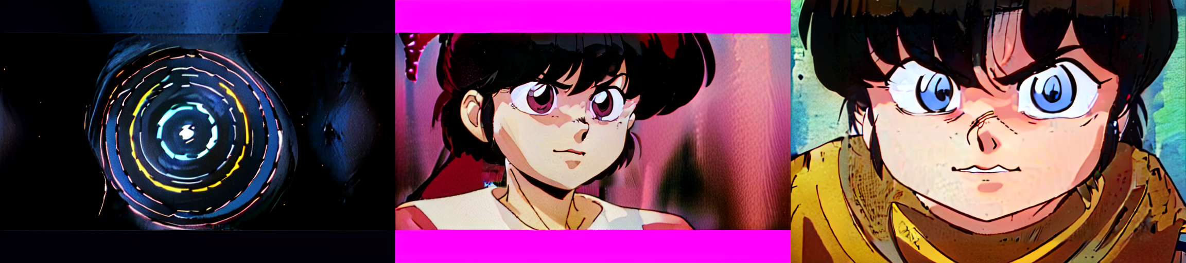 highly insanely detailed, masterpiece, top quality, best quality, highres, 4k, 8k, RAW photo, (very aesthetic, beautiful and aesthetic), 
<lora:ranma_style_v1:1>, 
(1girl:1.3), 1other, 
__lazy-wildcards/dataset/background__,âââ