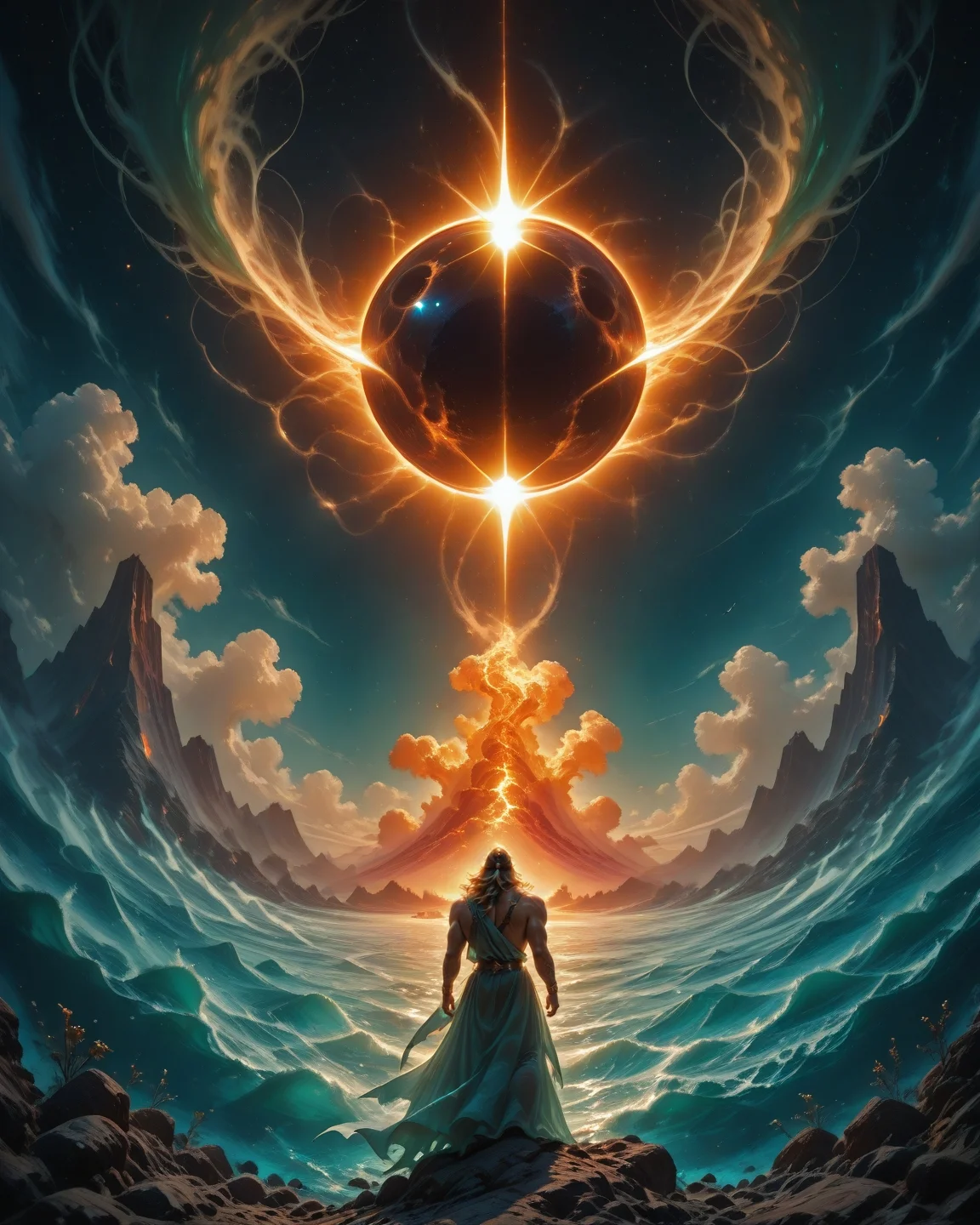 ethereal fantasy concept art of anime artwork solar eclipse navigation challenges through underwater volcano fields where tide-deaf pilots must read wave patterns to survive, Cel Shaded Art, 2D, flat color, toon shading, cel shaded style,,
<lora:iLLMythG0thicL1nes:0.5> G0thicL1nes,
<lora:Detail_Tweaker_Illustrious_BSY_V3:0.7> detailed,
<lora:Dramatic Lighting Slider ILL:1>,
<lora:NOOB_vp1_detailer_by_volnovik_v1:0.3>,
<lora:reij-rt:0.3>, <lora:aidmaFLuxPro1.1_v0.3_IL:0.5> aidmafluxpro1.1,
<lora:FrankFrazettaIL:0.15> . anime style, key visual, vibrant, studio anime, highly detailed . magnificent, celestial, ethereal, painterly, epic, majestic, magical, fantasy art, cover art, dreamy
