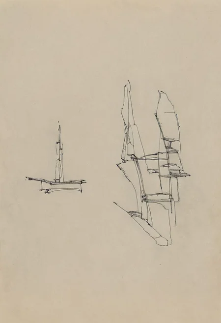 a professional hand sketch of architecture,
(POV view , DOF, first people view from the entrance, low angle shot:1.4),
(Ancient civilization, Alien Prometheus movie scene, dune movie scene:1.5), (The colonial city of the future, in the mist-filled Grand Canyon, on an unknown Earth-like planet, 2 moon on sky, Spaceship flight connects colonies, waterfulls:1.3), (Machu Picchu, a mountain settlement, incredibly spectacular:1.2), (Mario Botta:1.3), (avant-garde, future, reality, science fiction, photorealistic), (modern architecture:1.2), White limestone with black granite, fountain, waterfall, landmark, square, path, narrow street,
(Large Files, Ultra Realistic, 8K, 16k, FHD, HD, VFX, Perfect, Photography, composition, Architecture Sales Photography, Architecture Competition, Ultra High Resolution, Cinematography, High Resolution Image:1.1), (dramatic lighting, direct sunlight, ray tracing, clear shadow:1.2), (real landscape:1.1), (blurred background:1.0), (urban background, more_details) ,
great lighting, extremely detailed, hillscastel, Neo Classic, Architecture sketch