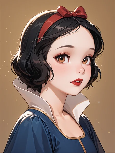masterpiece, best quality, absurdres,
<lora:DisneySnowWhite:1.0>
DisneySnowWhite, 1girl, black hair, brown eyes, red lips, short hair, looking at viewer, portrait
