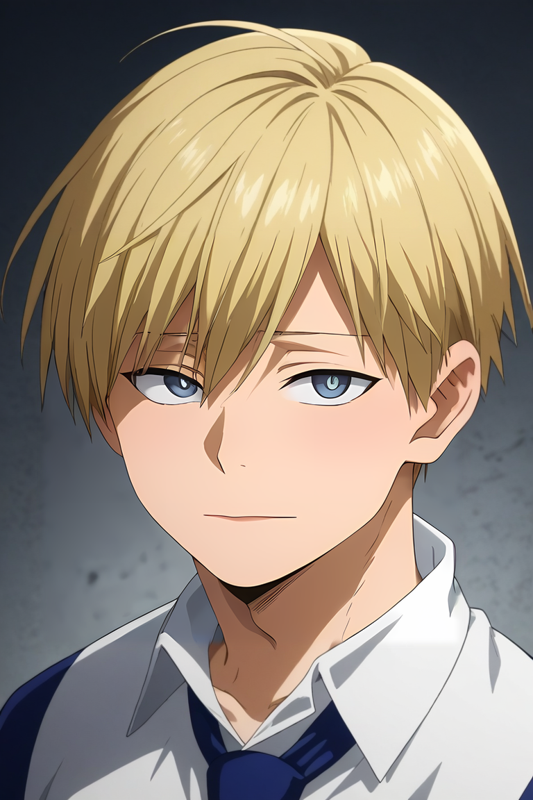 score_9, score_8_up, score_7_up, source_anime, (realistic:0.6), looking at viewer, , depth of field, 1boy, solo, male focus, <lora:neito_monoma_pony:0.9>, neito_monoma, blonde hair, grey eyes, short hair, hair between eyes, , dark tunnel, , <lora:sdxl_lightning_8step_lora:1>