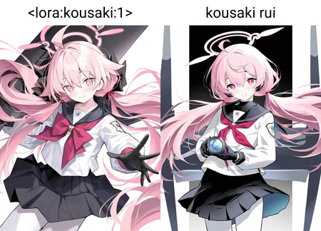 1girl,solo,looking at viewer,simple background,white background,cowboy shot,kousak1,solo,looking at viewer,simple background,white background,cowboy shot,skirt,aircraft,white pantyhose,school uniform,sailor collar,blush,neckerchief,long sleeves,pink hair,twintails,ahoge,closed mouth,black sailor collar,smile,pantyhose,long hair,hair between eyes,shirt,black skirt,black gloves,serafuku,pink halo,red neckerchief,low twintails,pleated skirt,white shirt,gloves,pink eyes,halo,holding,<lora:kousaki:1>,, masterpiece, best quality, very aesthetic, absurdres,newest, incredibly absurdres,