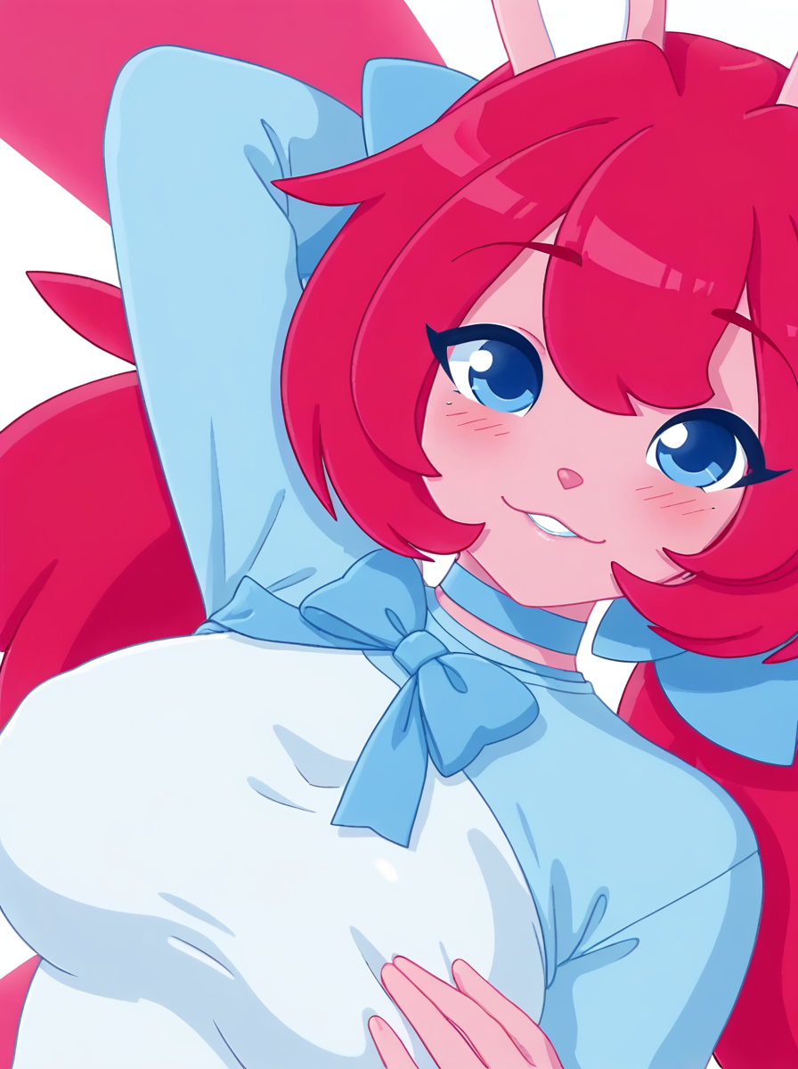 detailed background, shiny skin, posing, rating safe,
<lora:reverie.pony:1>,
reverie,
large breasts, 
clothed girl, long sleeves, 
half-closed eyes,