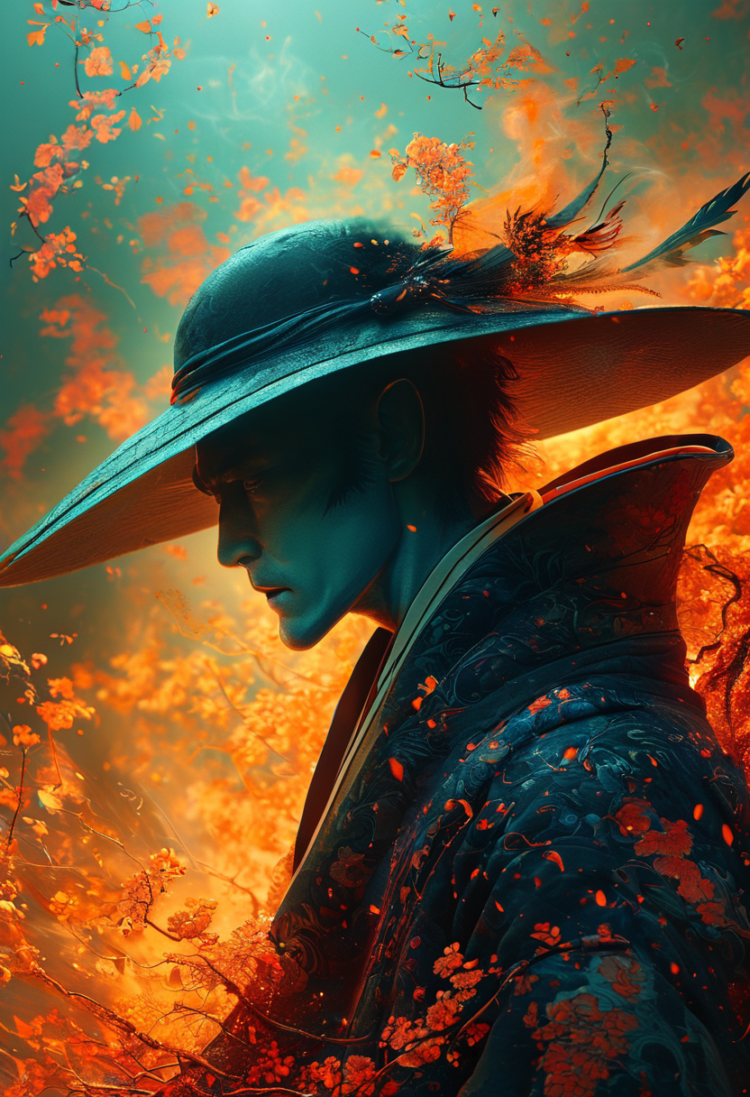 Visions of Hell  by Hokusai,  by Vincent Di Fate, by Steve Argyle, by artgerm, Deviantart in the style of Tom Bagshaw, Cedric Peyravernay, Peter Mohrbacher by Ilya Kuvshinov, by frank frazetta, symetrical features, joyful, black phantom particles, smoke fog, realistic 4k octane beautifully detailed render, 8k post-processing, extremely hyper-detailed, intricate, epic composition, highly detailed attributes, highly detailed atmosphere, cinematic lighting, masterpiece, trending on artstation, very very detailed, masterpiece, stunning, flawless completion, lifelike texture <lora:add-detail-xl:0.5> <lora:MJ52:0.5>
<lora:artfullyECHELIER_SDXL_V1:0.7>