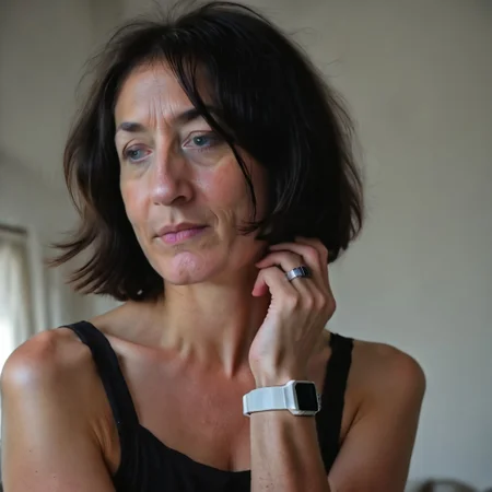 Realistic, <LoRa: girl next door: 1.1>, <LoRa: smart watch: 0.9>, Random nsfw scene, slender Irish woman, 25years, black hair, bob hairstyle, realistic, (wearing a white smart watch), vivid blue eyes,Lora, Stable_Yogis_PDXL_Positives, Stable_Yogis_PDXL_Negatives, Smart_watch,