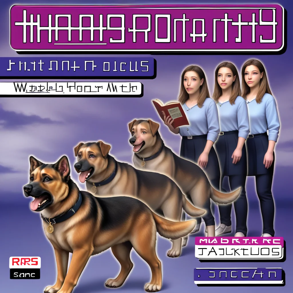 <lora:Animorph_-_pony:1> animorph, girl, morph, dog, left to right transformation, multiple people, 5 stage transformation, gradual transformation, book cover