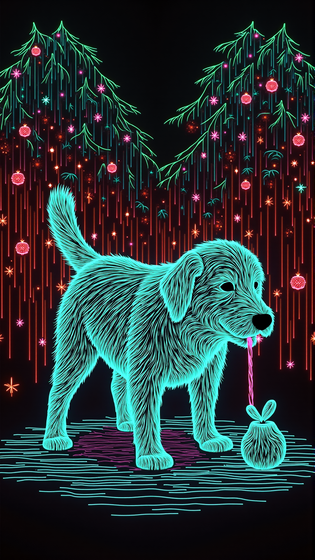 A (Neon:0.8)   Chr457m45m3rg3D0nMN3M1C Dog
<lora:Chr457m45m3rg3D0nMN3M1CFlux:0.9>