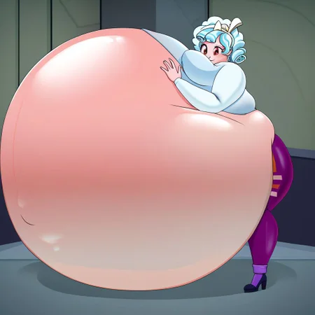 belly size bigger than main body)), (gigantic belly:2.0), goddess, Cozy Glow, Equestria Girls