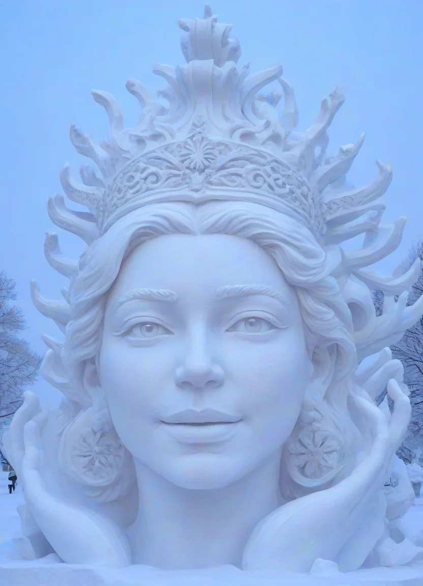 <lora:PE_SnowSculpture:0.8 > PESnowSculpture,Snowsculpture,
beautiful queen,
masterpiece, high resolution, octance 4k, high detail,