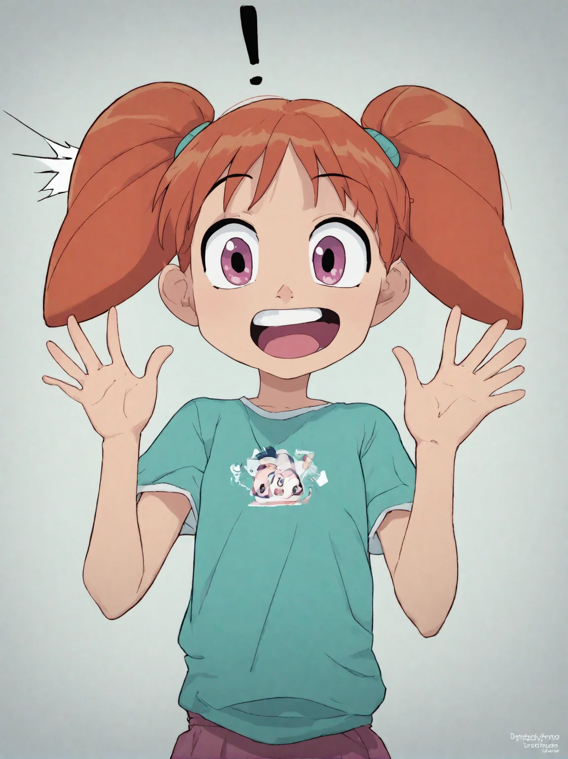 <lora:TripleVexx:1>,triplevexxstyle,<lora:Mihama_Chiyo_Chiyo-Chan:1>,1girl,chiyo,twintails,surprised,looking_at_viewer,clothed,solo,young,score_9_up,score_8_up,