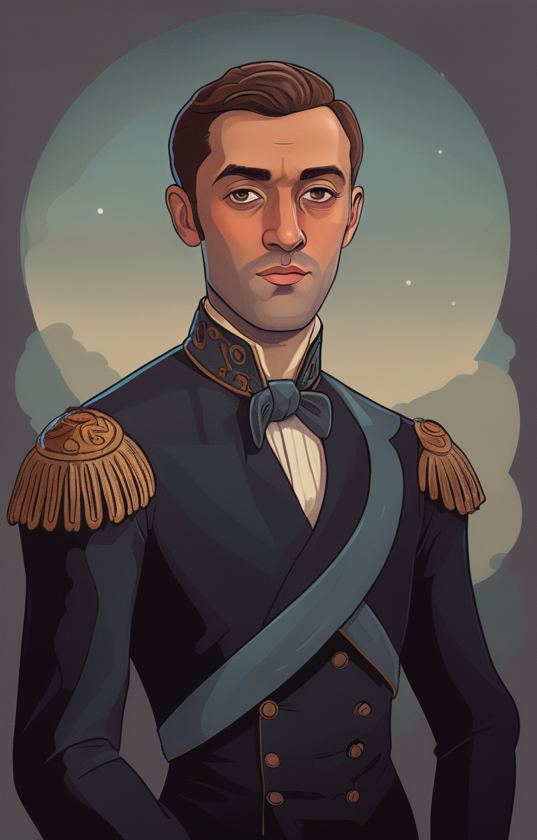 masterpiece,best quality,<lora:tbh30-sdxl:0.9>,illustration, portrait of noble man