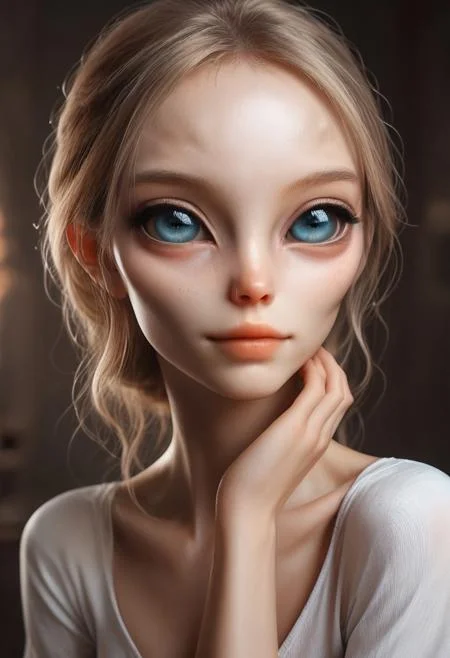 score_9, score_8_up, score_7_up, rating_safe, 
concept art, realistic, 
1girl, sexy body, sexy face, cute face, Large eyes.