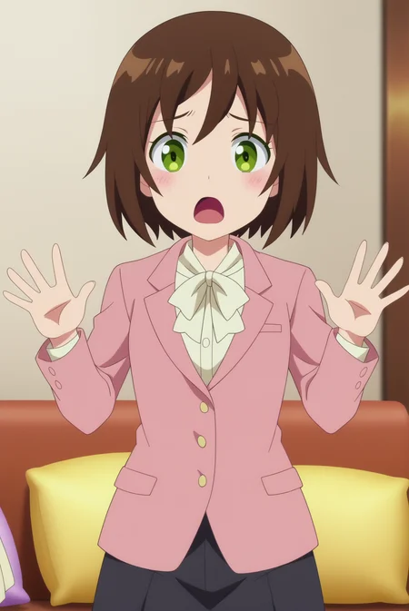 Aiko Hatayama, anime screencap <lora:Arifureta_Shokugyou_de_Sekai_Saikyou-Aiko_Hatayama-PDXL:0.8>