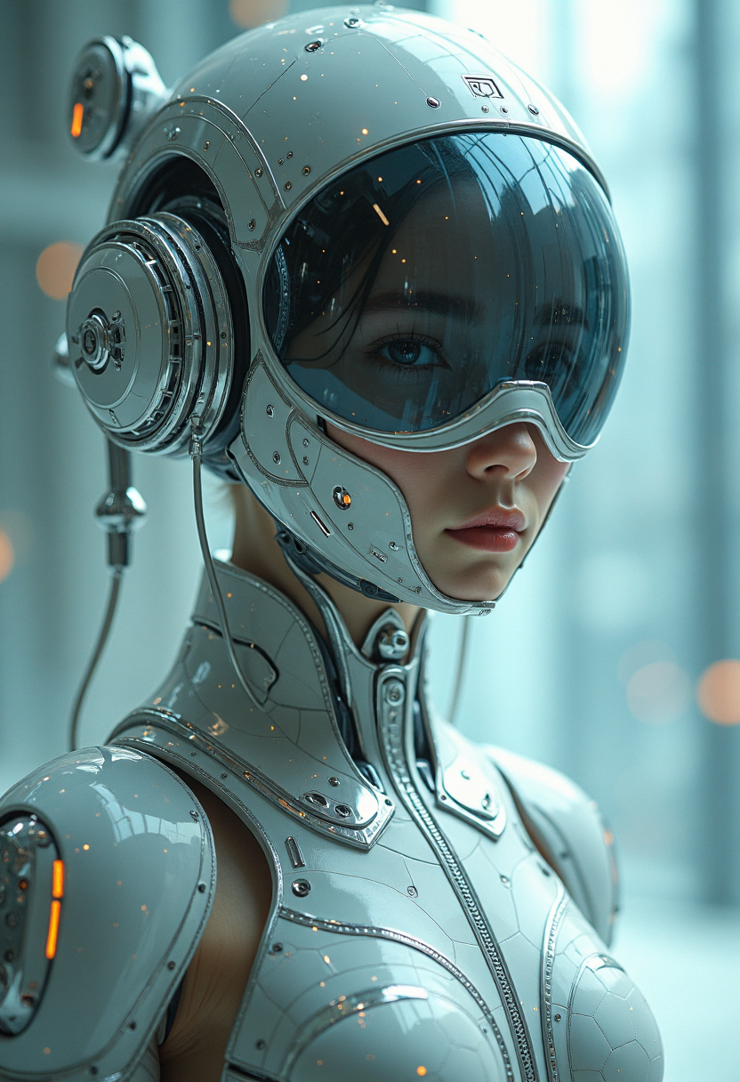 A masterpiece of sci-fi style created by the collaboration of Range Murata and Claude Monet.    HD32K, hyperdetailed, best quality, midjourneyv6.1.