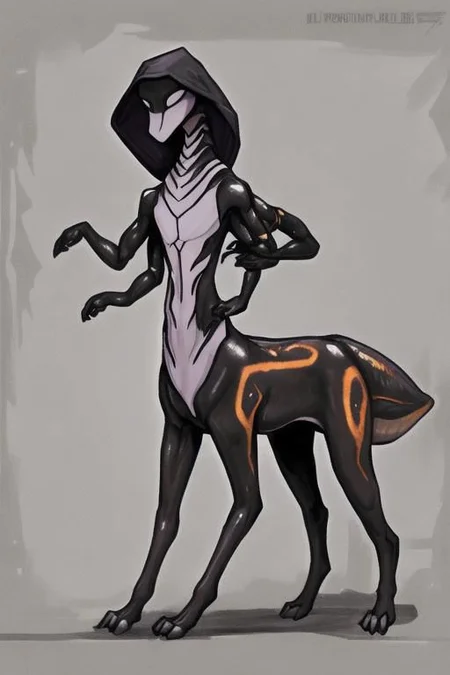 ASCIIASCII((Agreo):0.5), ((1_creature, solo, wavy_body, flat_body, 1_head, (((4arm):1.2), 2_left_arms_2_right_arms, symmetrical_limbs)), 4_legs, taur)), ((colorful_skin)), pointed_face, long_nostrils, tail, inhuman, androgynous, no_wings, no_paws, no_shell, no_human_traits, (3_fingers, 3_toes), 2_eyes, small_eyes, no_mouth, no_hooves, no_paws, no_handtail, ((cobra_hood, hood_connected_to_forehead, no_clothing, gills_on_neck)), vertical_nostrils_down_face, visible_face, shaded_eyes, (no_mouth, mouthless, wide_neck, flat_neck, no_nose), smooth_skin, (snake_body, slender_body, worm_body, long_body, slender_taur_body, slender_lower_body, slender_abdomen, tapered_face, pointed_face) thick_tail, tapered_tail, (quadrapedal), pale_underbelly (OverallDetail+, high_quality_image, masterpiece_quality, ultra_detailed, highly_detailed_image, highly_detailed_arms, highly_detailed_gills, highly_detailed_face, highly_detailed_hands, good_anatomy, clean_lines, good_lighting, high_contrast, hires))((sfw, rating: safe))