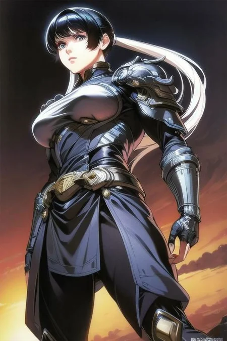 gray body:0.9,
gray skin,
monster,
androgynous,
heterohromia:0.8,
red eye:0.6,
blue eye:0.3,
multicolored hair:0.8,
sharp teeth,
medium dreads,
black hair:0.4,
white hair:0.6,
twintails,
multiple hands,
mechanical arms,
fingerless gloves,
claws,
gauntlets,
animal's legs,
mechanical limbs,
combat robe,
tight torso's clothe,
baggy pants,
armor skirt,
black boots,
looking at viewer,
futuristic background,
dynamic light, 
ultra detail,
extremely detailed CG, 
micro intricate, 
highly detailed skin,
highly detailed face, 
highly detailed pupils, 
highly detailed iris, 
RAW photo, 
best quality, 
high resolution,
((masterpiece)),
realistic,
sharp focus, 
HDR, 8K resolution,
intricate detail, 
sophisticated detail, 
hyper detailed,
(depth of field), 
highlight and shadow,
volumetric lighting,
highly detailed background,
by Kentaro Miura:1.1,
comicbookpencils:0.9,
