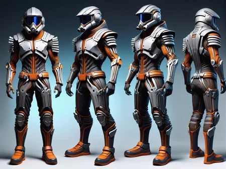 hyper detailed masterpiece, dynamic, awesome quality,DonMCr0wB4rXL thermal-regulating microfiber __Bo/clothings/scifi/male/lower-body__, __Bo/clothings/scifi/male/upper-body__, __Bo/clothings/scifi/male/headwear__, ,, made of crowbars <lora:DonMCr0wB4rXL-000008:1>