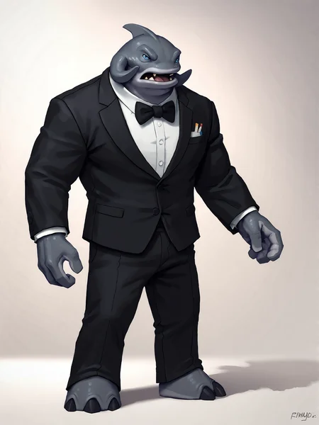 score_9, score_8up, score_7up, score_6up, score_5up, score_4up, BREAK
bedroom, detailed background, BREAK
solo, male, cptg@ntu, alien, grey skin, muscular male, BREAK
tuxedo, bowtie, black suit, source_furry, rating_safe, BREAK
<lora:Captain_Gantu_Lilo__Stitch:1>