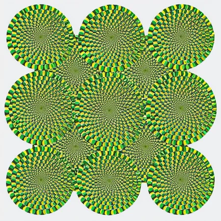 Optical illusion, opti, illusion, (no humans:0.70), (green theme:0.46), moving, rotating, multiple circles, white background <lora:Optical_Illusion_XL-KK:1>