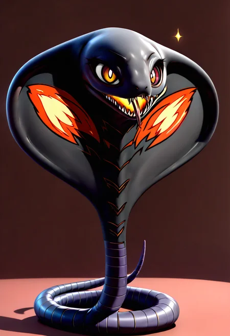 masterpiece, best quality, masterpiece, best quality, <lora:NightmareDex_IXL:1.0>, arbok, (3d:1.3), ,<lora:C3CitronNAI:1.3>,