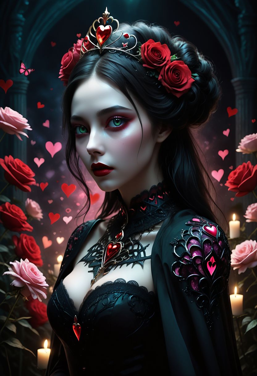 Wonderful woman
You are a dangerous woman
You merge and confuse me
You look for me and then you get lost like this
I don't know love is war or peace
Or collaboration and great participation
Queen of hearts among a thousand colors
You are the most beautiful and my star of the night
Queen of Hearts
I dress you in flowers
I swear to you love but not eternal loyalty
You love me, but you love me, but you love me
Or maybe yes or no, oh, you love me
It happens, all hell happens
Because bitter love is a wonderful and mental sea
And my heart feels bittersweet in my throat
You leave me and then you let yourself go and then come back
Queen of Hearts
Among a thousand colors
You are always more beautiful and my star of the night
Queen of flowers
Love strategist
You move feline with the certainty of your sex
Oh, and you love me, but you love me, but you love me
You say you love me, you don't know if you love me
You love me, you don't love me but you love me
You say you love me you don't know if you love me, uoh
Queen of hearts send me out like this
But pink begets pink
And a thorn begets a thorn
And I live among a thousand temptations
And sinful thoughts
P-p-p-p-why every story
It's a butterfly in swaddling clothes
Which transforms, transforms us
Otherwise it won't grow
And it transforms, it transforms us
Queen of Hearts
Give joys and sorrows
I give them too if I don't feel good about myself
Poison of love
pureerosface_v1,DonMn1ghtm4reXL