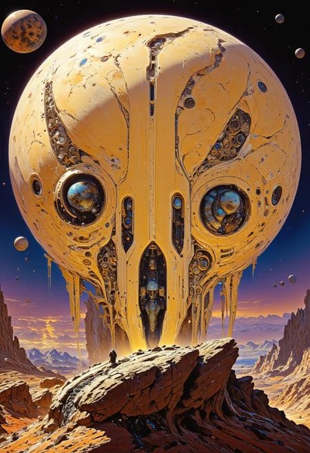 by Hiromu Arakawa and Dom Qwek, acidwash effect, a human colony on a distant moon faces challenges , hyper detailed, professional poster art, bold lines, award winning, trending on ArtStation , (intricate details, masterpiece, best quality:1.4), looking at viewer, dynamic pose
<lora:add-detail-xl:1> <lora:xl_more_art-full_v1:0.5> <lora:NicolaSamori:0.5> in the style of nicola samori <lora:looking_at_viewer:2>