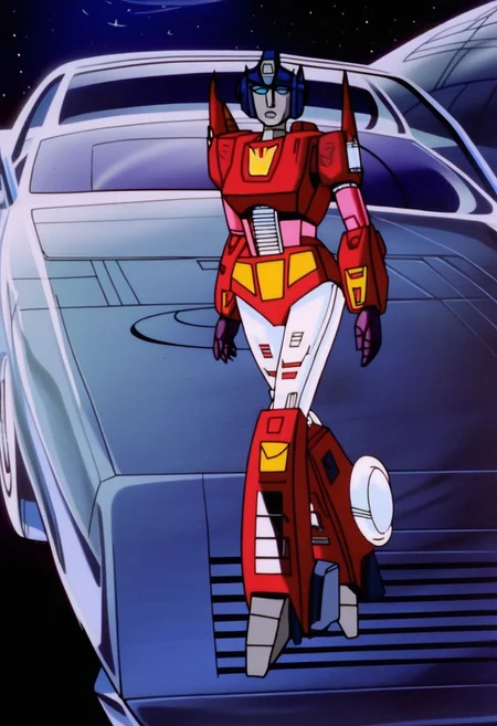 robot planet in space
score_8_up <lora:Transformers 86 FT-000005:1> 1female, autobot, female, all red body, red legs, red head, red armour, small body, petite body, full body, slim body, round large eyes, blue eyes, short legs, small horns protruding from head, , female lips, excited expression, transforms in to car,
