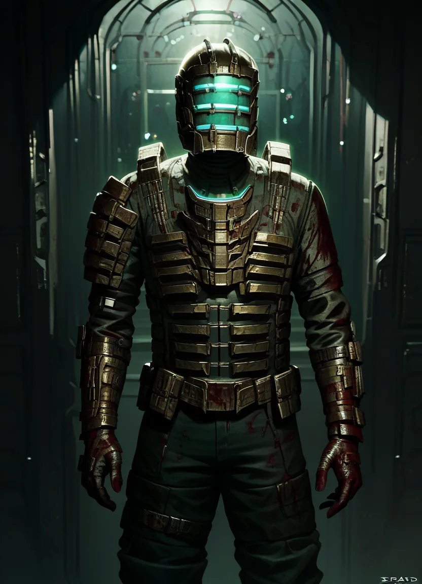 score_9, score_8_up, score_7_up, score_6_up, score_5_up, score_4_up, isaac_clarke dead space, armor helmet gloves boots, standing male solo, blood_on_clothing blood wounded, horror_lighting science_fiction spacecraft window stars <lora:Isaac_Clarke__Dead_Space__PonyXL:0.9>  <lora:LandscapeFixer:0.5>