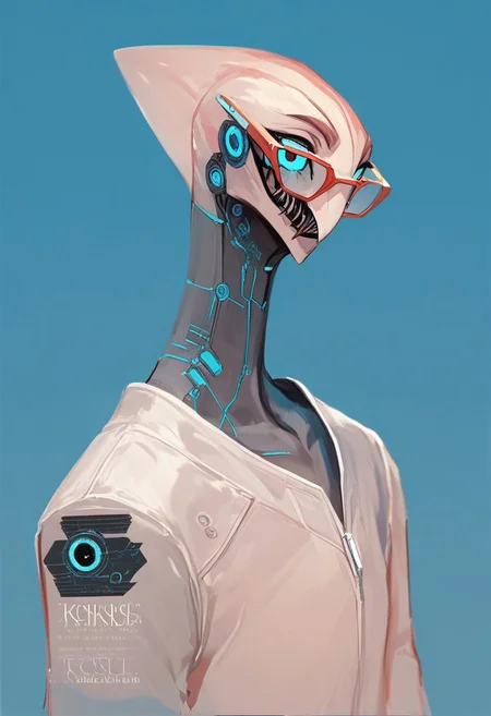 score_9, score_8_up, source_anime, concept art, ksf, art, anthropomorphic, a magnificent alien, a beautiful woman, large eyes, black sclera, white eyes, antennae like a moth, completely covered with fur, different parts of the body glow with spots on black skin, several thin long ears, a long curved neck, very thin, legs sharp prostheses
Show less
