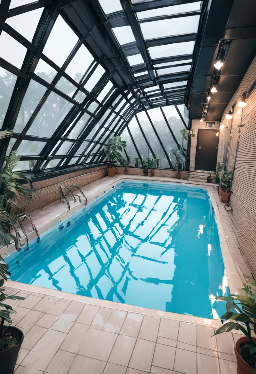masterpiece, best quality, very aesthetic, absurdres,
reinopool, scenery, plant, window, pool, indoors, ceiling light, pool ladder, water, ceiling, potted plant, tiles, tile floor
 <lora:reinopool_SDXL_V1:0.8>